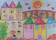 My beautiful school (Katie Fan, 5 years old)